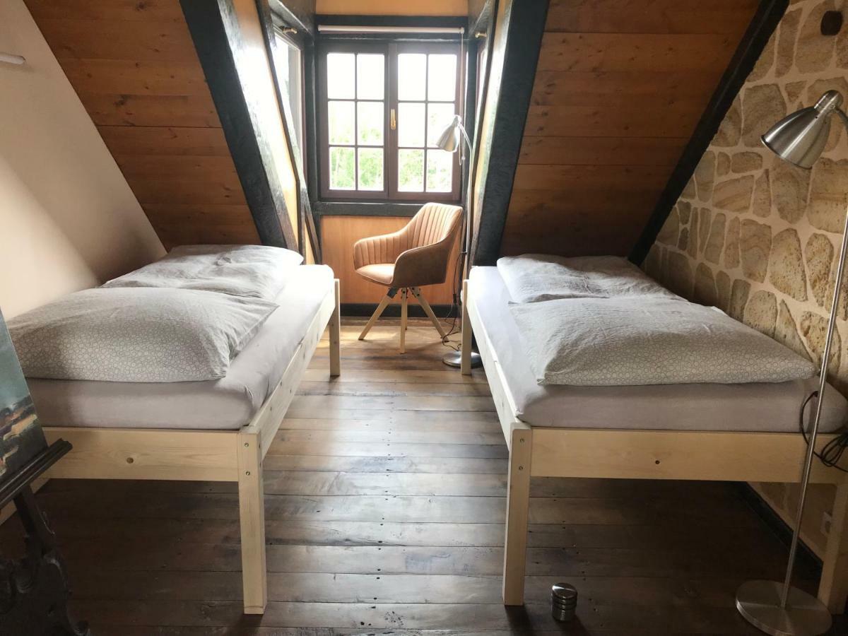 Fewo Turmzimmer Im Rittergut Leppersdorf Bei Dresden Exterior photo